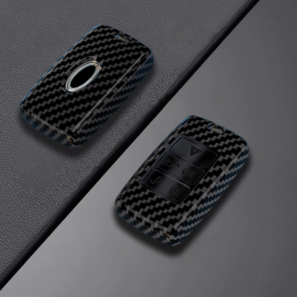 ABS Car Key Case For Land Rover Range Rover Sport Evoque Velar Discovery 5 Jaguar XE XF E-Pace F-Pace A9 A8 X8 XJ XFL XJL - view 5