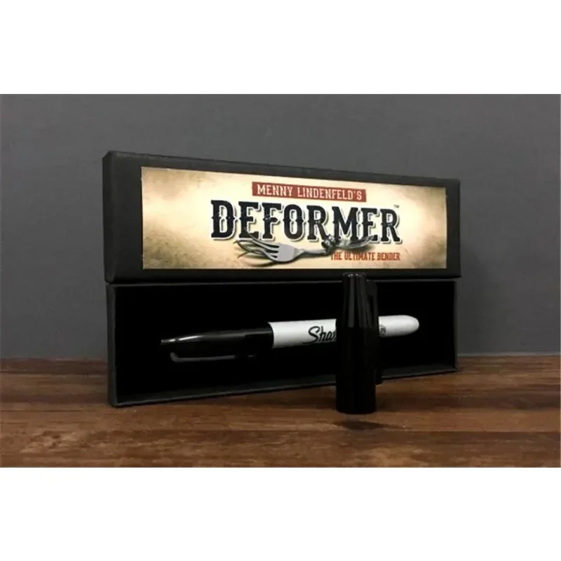 

Deformer by Menny Lindenfeld (Gimmick pen and Online Instruct) Mentalism Magic Tricks Comedy Coin Bending Illusion Magic Props