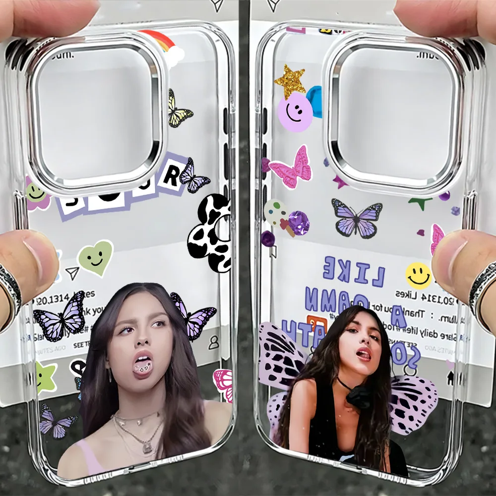Singer Olivias Art Rodrigoes funda de teléfono caliente para IPhone 17 16e 16 15 14 13 12 11 Mini Pro Max X XR XSMAX 8 7 Air Plus cubierta suave