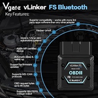 Vgate vLinker FS ELM327 Bluetooth for Android/IOS For Ford FORScan HS MS CAN ELM 327 OBD 2 OBD2 Car Diagnostic Scanner Tools