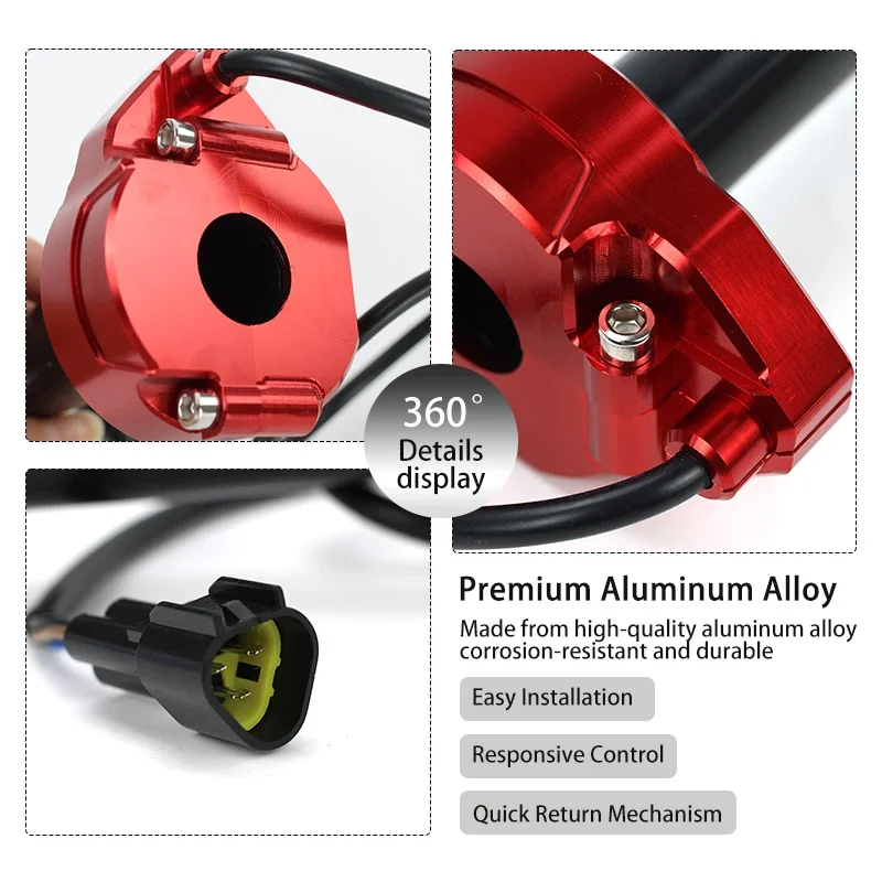 

ONLEEYPP мотоциклетная поворотная ручка, дроссельные заслонки, руль для Niu, электрический пит-байк, дроссельная заслонка, аксессуары для мотокросса