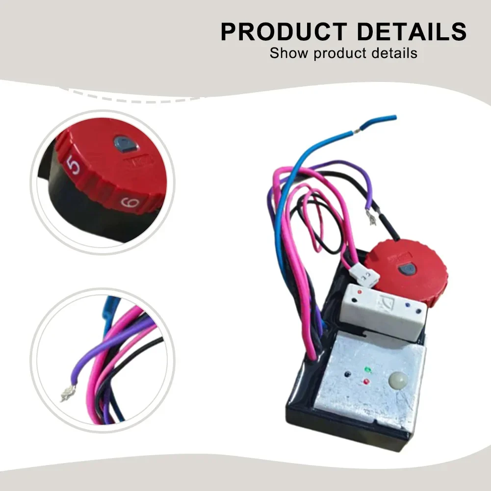 

Контроллер скорости для маршрутизатора RP2300FCX, для деревообрабатывающих проектов, с бесступенчатой и точной регулировкой