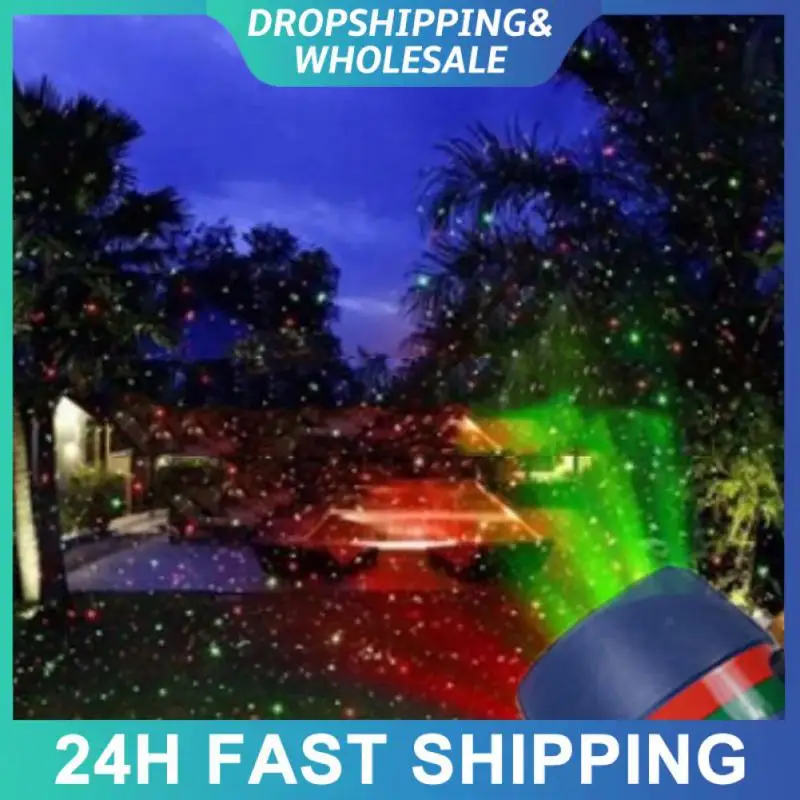 Household Laser Spotlight Usb Party Decoration Outdoor Projection Lamp Atmosphere Projector Home Decoration Creative Portable