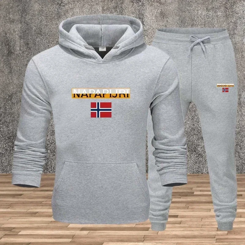 

Men's Sportswear Suits, Sportswear Sets, Sportswear Printed Shirts, Long Pants, Two-piece Casual Jogging Men's Clothing, Jacket