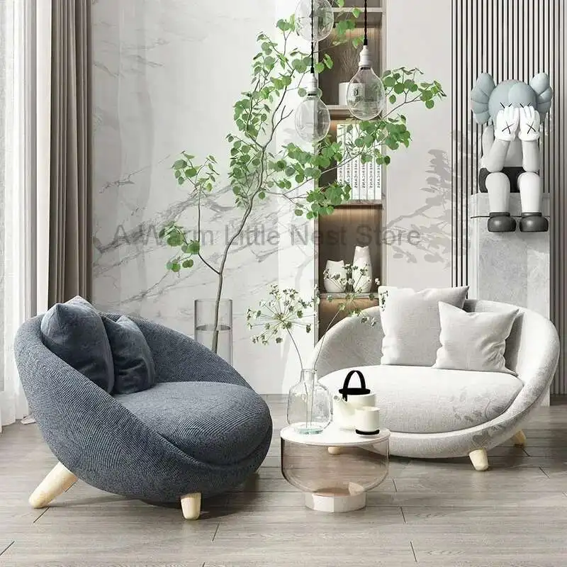 

Professional Ergonomic Living Room Chairs Comfortable Bar Stools Reading Miniature Chairs Luxury Sillon Lounge Suite Furniture