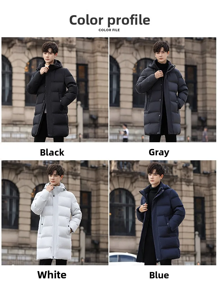 Canada New Style Men's Down Coats Parkas Hooded Winter Jacket Man White Goose Down Jacket Padded Puffer Jackets Padding HXY53211