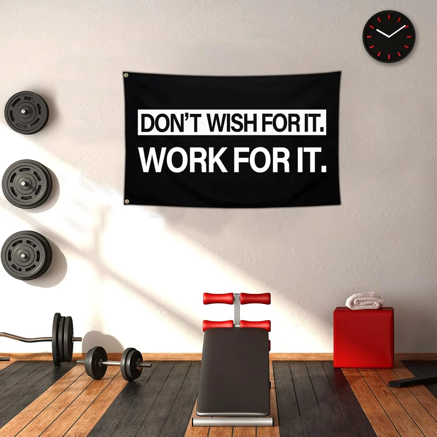 Flagnshow 100% Polyester Discipline Motivational Flag