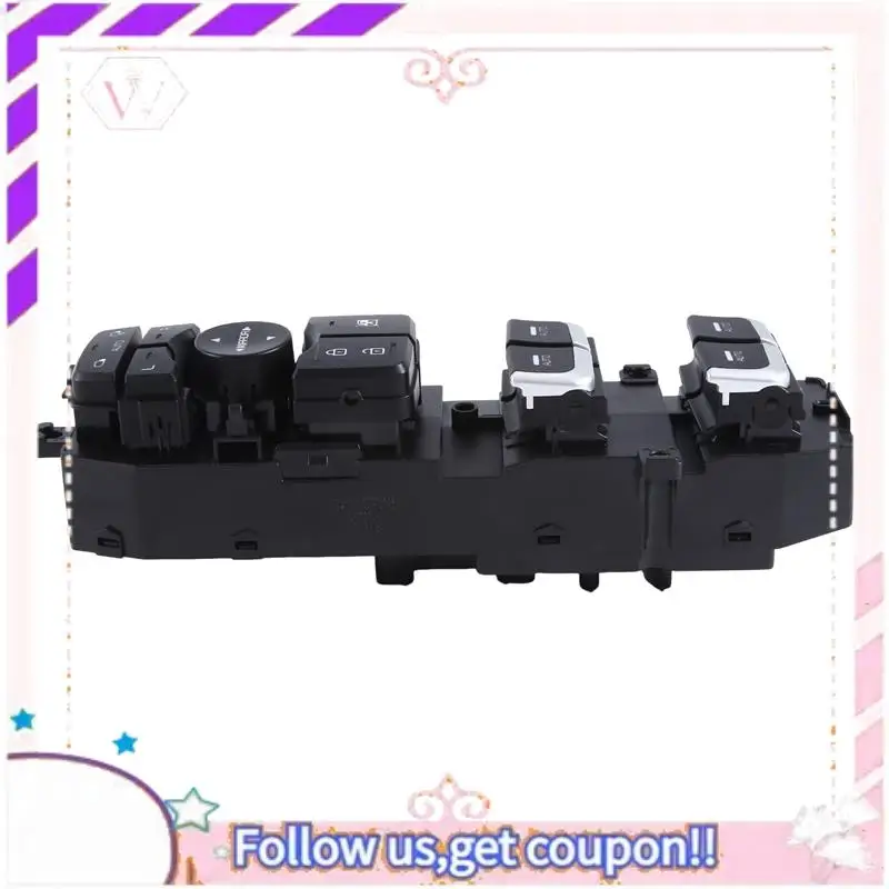 

Easy To Use 93570-C6180 Car Driver Side Left Power Window Main Switch Auto For Kia Sorento 2014-2018 93570C6180 Replacement Part