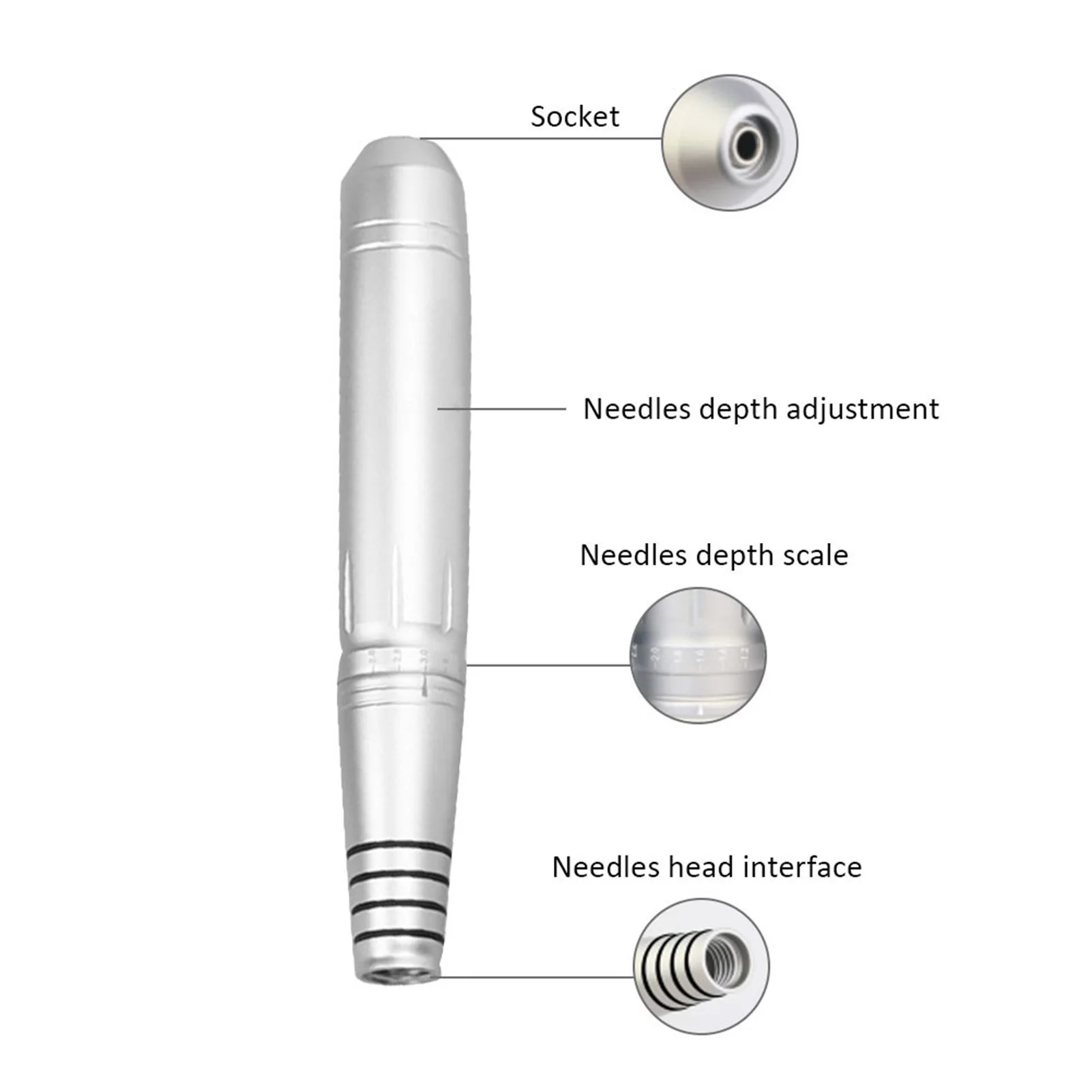 المحمولة آلة الوشم الحاجب 4 أنواع الحاجب الشفاه كحل الروتاري قلم الوشم آلة Microblading مجموعة أقلام الوشم