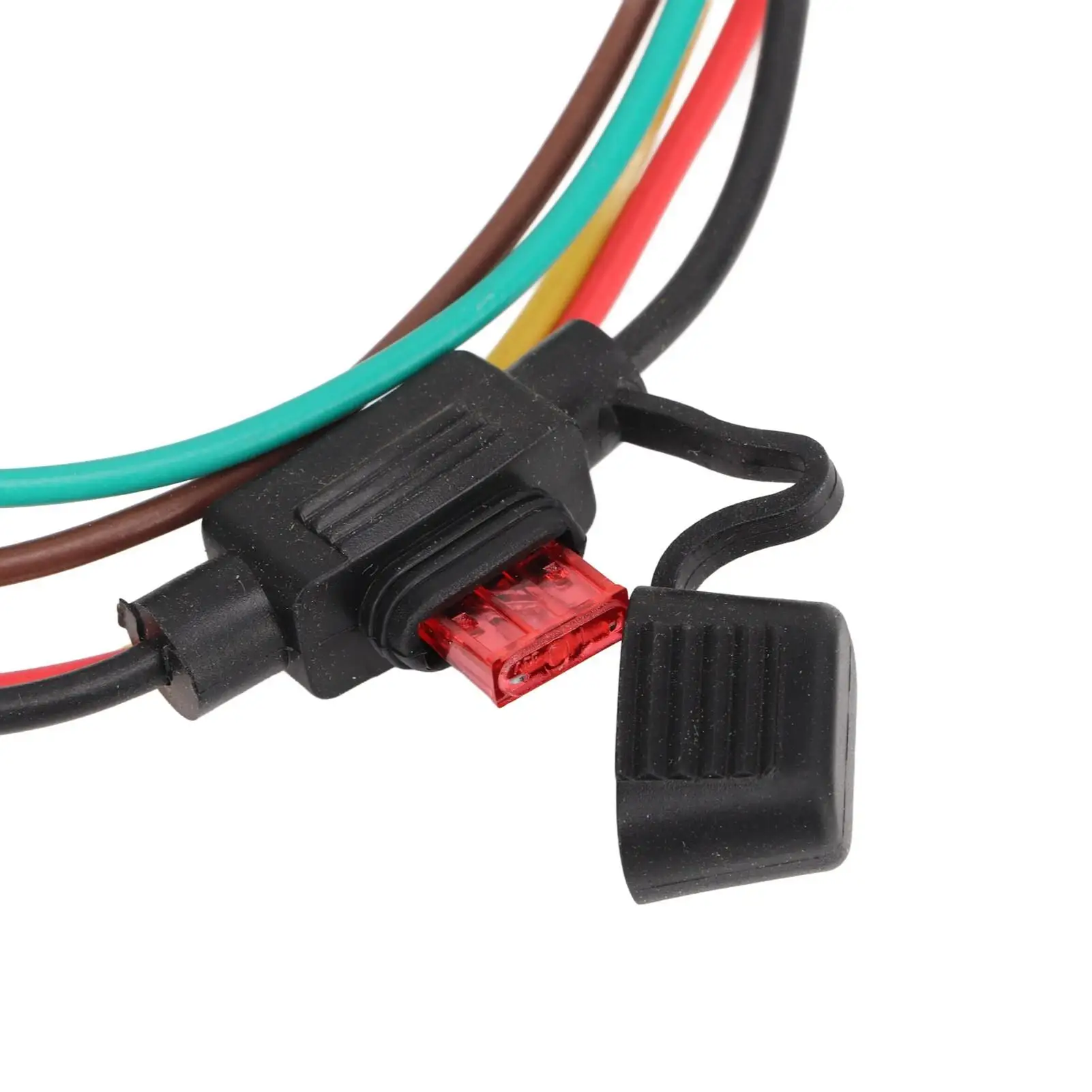 4 Pin Trailer Wiring Harness Kit - Enhanced Brightness, Durable & Dust-Proof Design for Cars