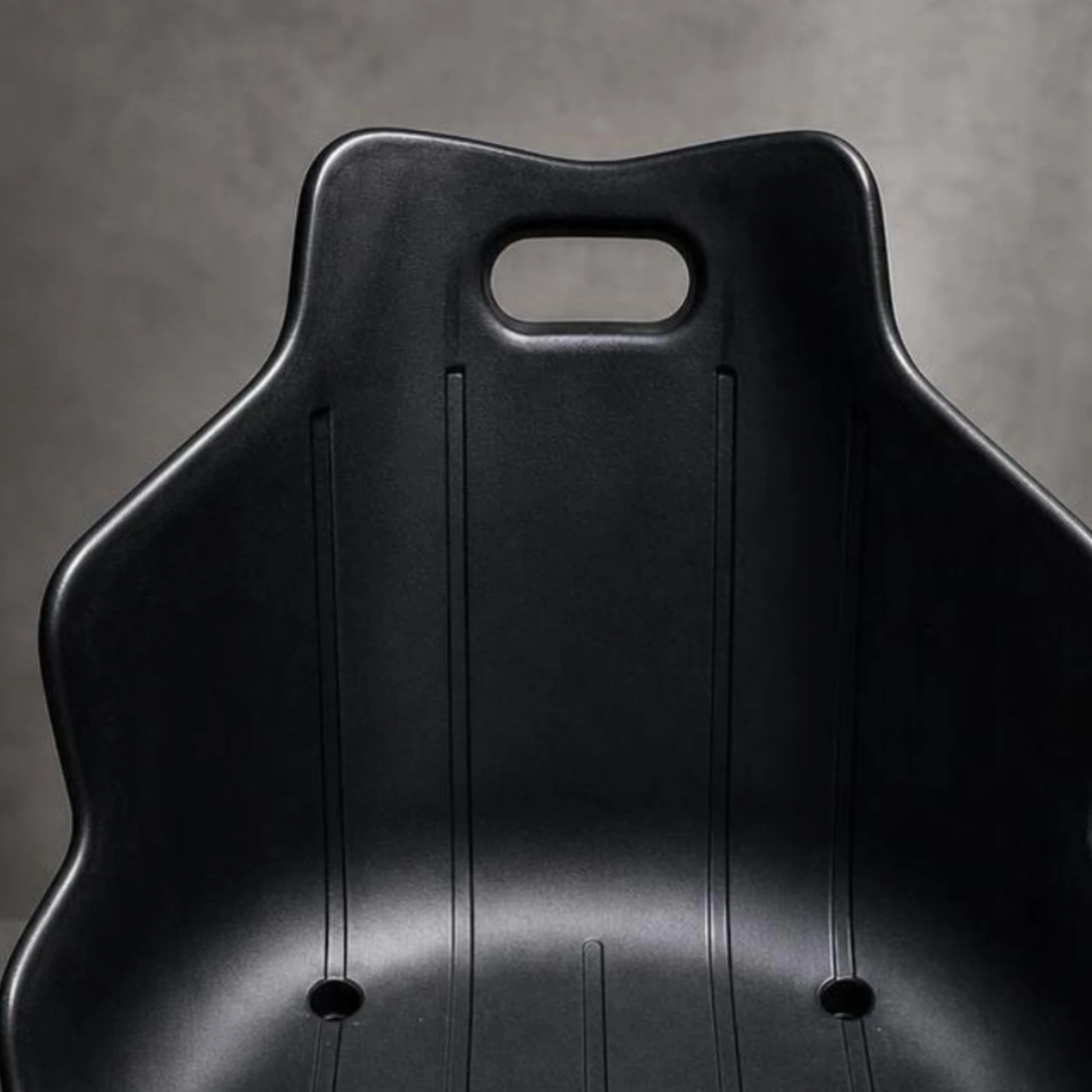 Drift Trike Seat Ribbed Molded Plastic Seat with Handhold Sturdy Premium for DIY Builders, Custom Ride Projects