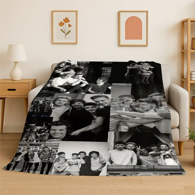 Popular One D-Direction Singer 1D Soft Flannel Throw Blanket,Warm Cozy Blanket for Bed,Couch,Sofa,Bedroom,Living Room,Travel