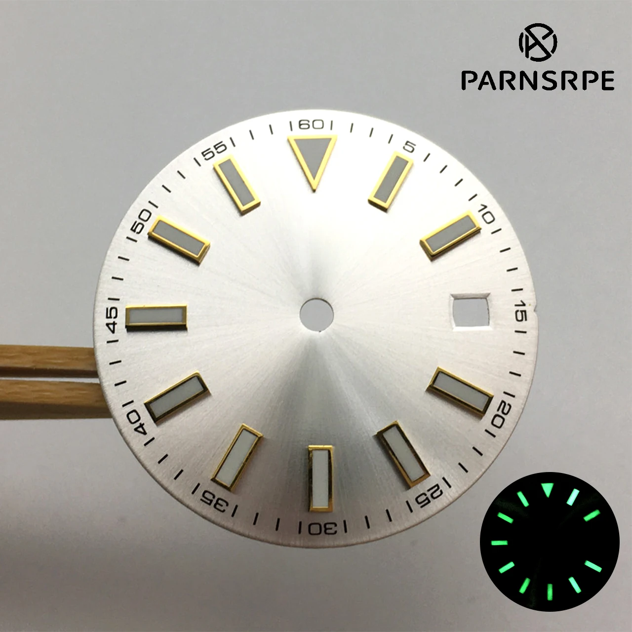 29mm Luminous Watch Dial Replacement Mod Parts Compatible With 2813 2824 8215 Watchmaker Repair Spare Accessories