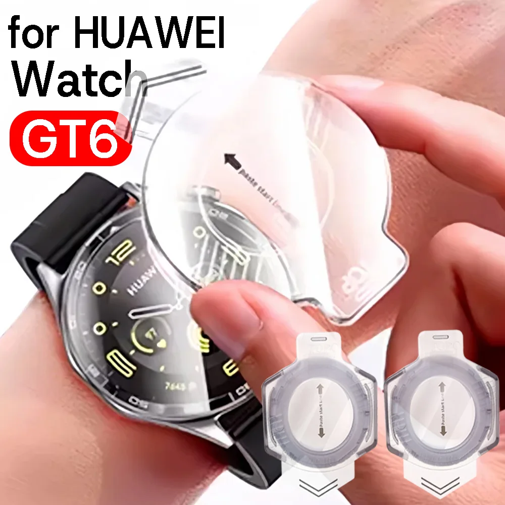 

Tempered Glass DustFree Install Box for Huawei Watch GT6 41mm/46mm HD Easy Installation Protective Film for Huawei Watch GT6 Pro