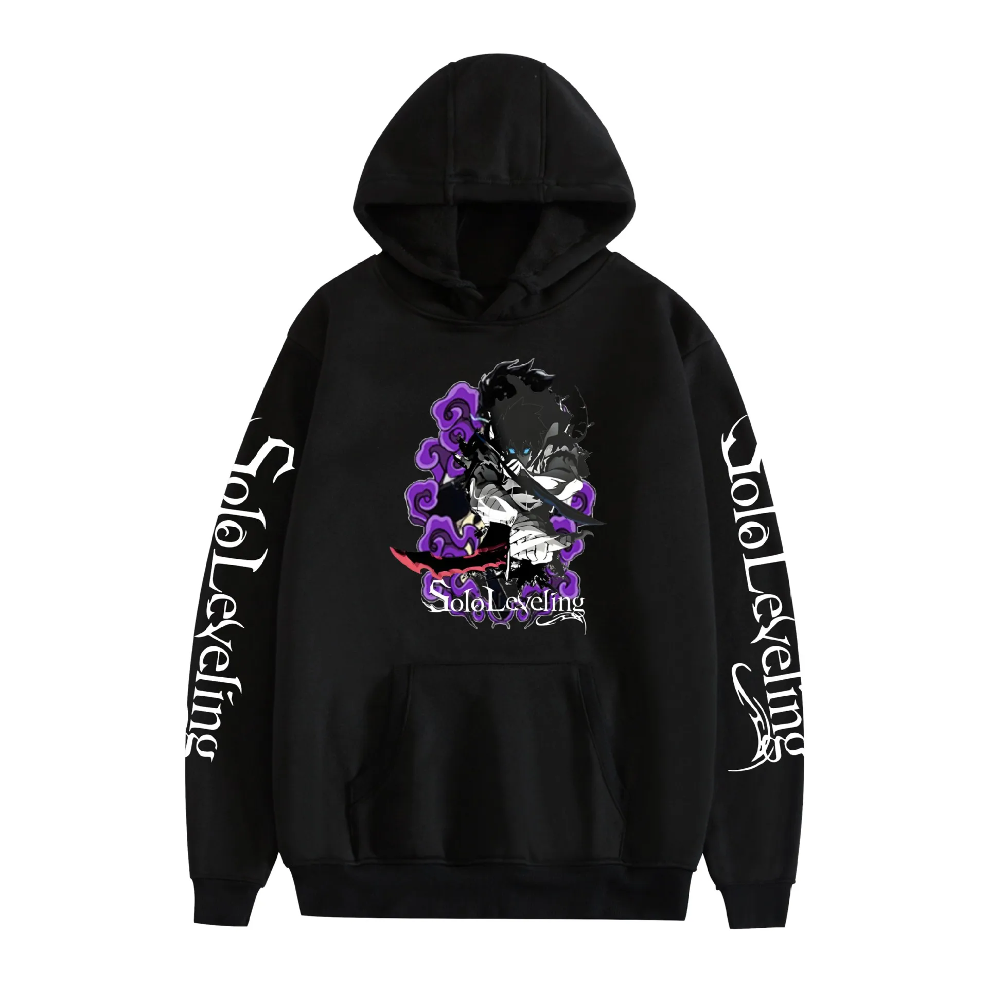 

Solo Leveling Hoodies Logo Merch Pullovers Cosplay Women Men Fashion Casual Sweatshirts New Streetwear