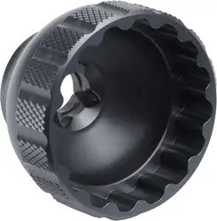 BBT-59.2 Bottom Bracket Tool 16-Notch Bottom Compatible with Shimano BBR60, MT-800, etc.-Black