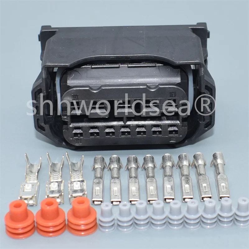 

Shhworldsea 12P 61132359991 12 Pin Headlight Plug Wiring For BMW F01 F02 E63 E64 E90 Headlight Socket Housing Repair