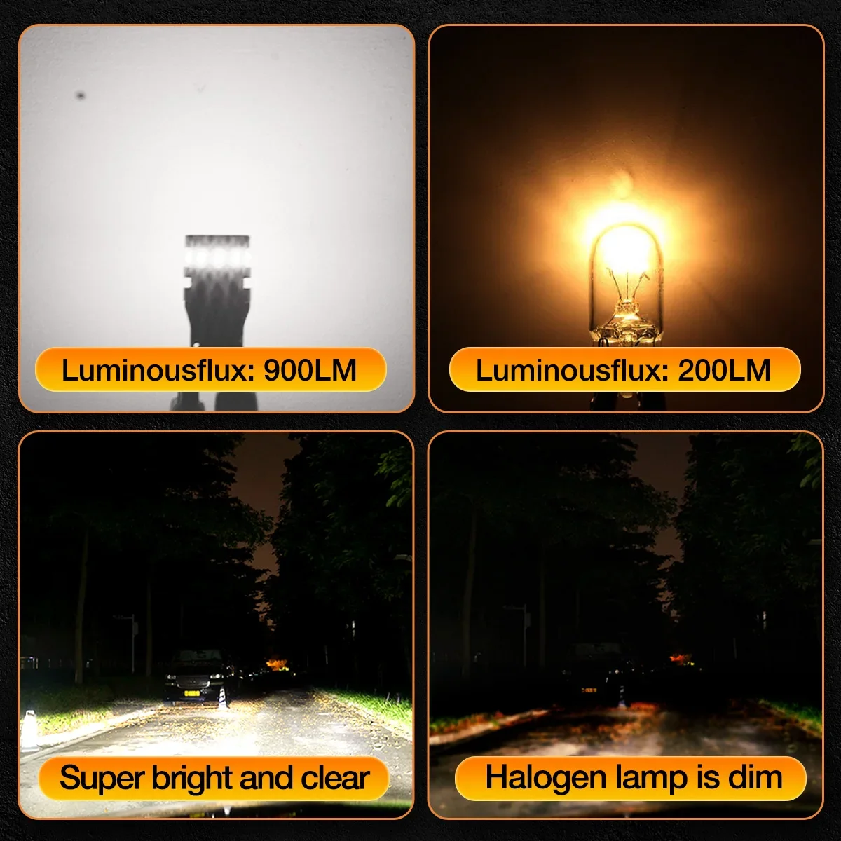 100X T10 W5W Canbus LED License Plate Light Bulbs High Lumen Direct Replacement 18SMD 2015 For Nissan Leaf Juke Teana Pathfinder