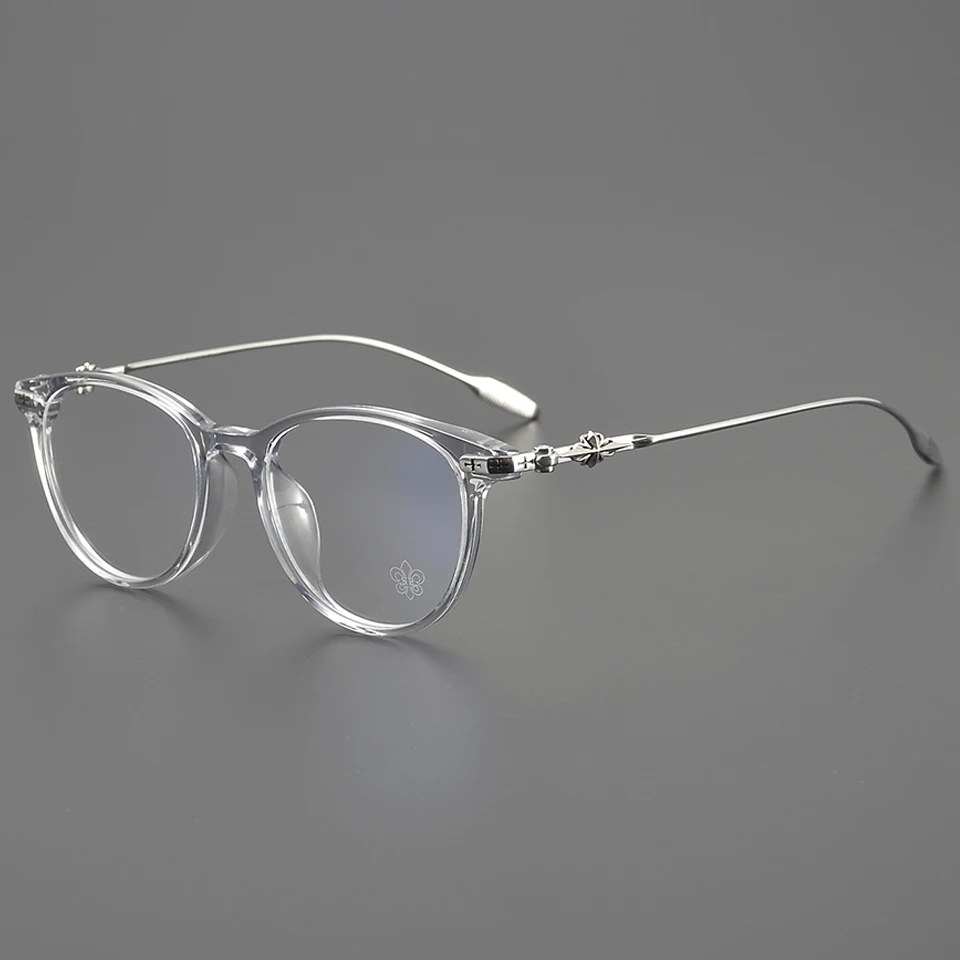 

Высококачественная и тщательно выбранная оправа для очков в стиле ретро из титанового сплава для мужских повседневных оптических очков для чтения по рецепту