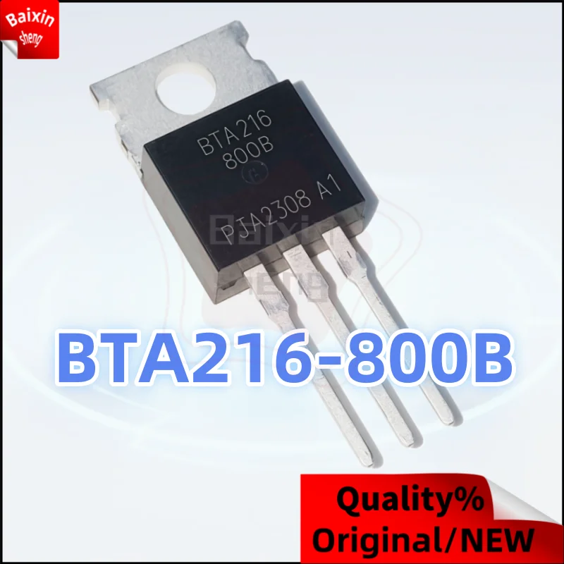 

10PCS Brand new quality BTA216-800B TO-220 Bidirectional thyristor