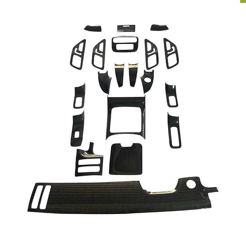 

STLFSTLF2022Year Carbon Fiber W223 Interior Trims S400 S480 S580 for S-Class W223 S63 Black Carbon Interior Trims Door Cover Han