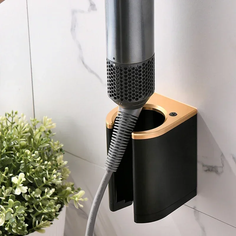 Universal Storage Bracket for Dyson Hair Dryer Straightener HT01/HS03/HS01/SH05 Curling Iron - Free Punching Storage Shelf Parts