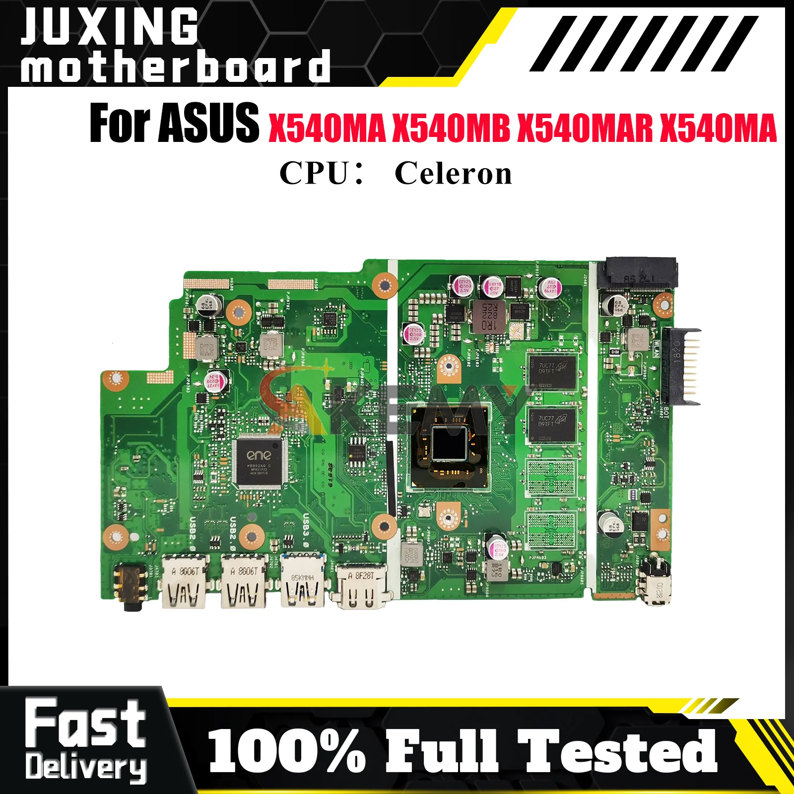 

X540MA Laptop Motherboard For ASUS VivoBook X540MAR X540MA D540M X540MAS X540M X540MB R540M A540M F540M Mainboard W/ Celeron CPU