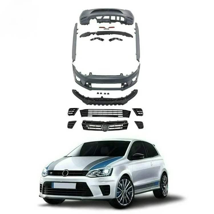 

Upgraded FORVolkswagen POLO WRC Style PP BODYKIT