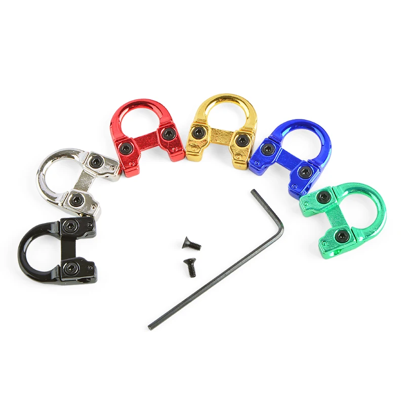 

Archery D Loop Compound Bow Shooting Release Aids Metal D Ring for Hunting Catapult Archery Accessories