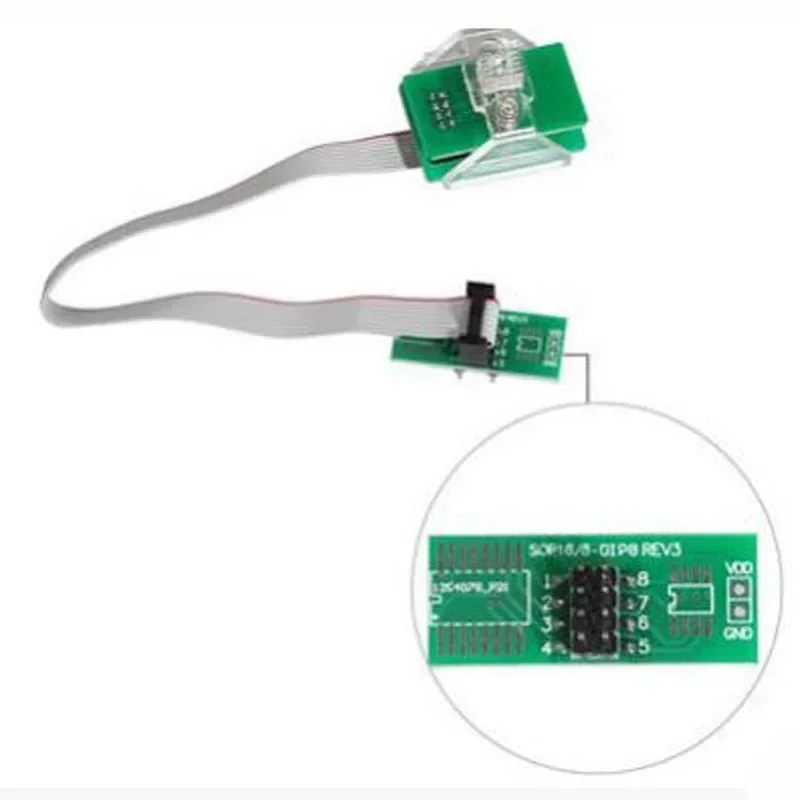 

8-контактный адаптер Soic 8 Sop8, противоугонный зажим для чтения данных EEPROM, работает iProg/Orange/XPROG/CG PRO/VVDI Prog/UPA V1.3 для BMW