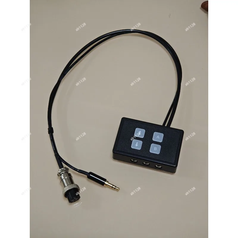 Transceiver Interface Converter Box Support Foot Pedal Headphone Hand Mic for 7100 5100 Radio Equipment