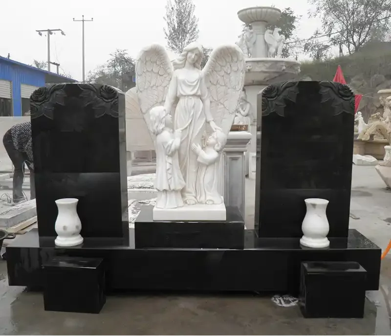 

Customization Customizable Modern European Granite Tombstone Monument and Polished Surface Headstone for Cemetery Memorial Use