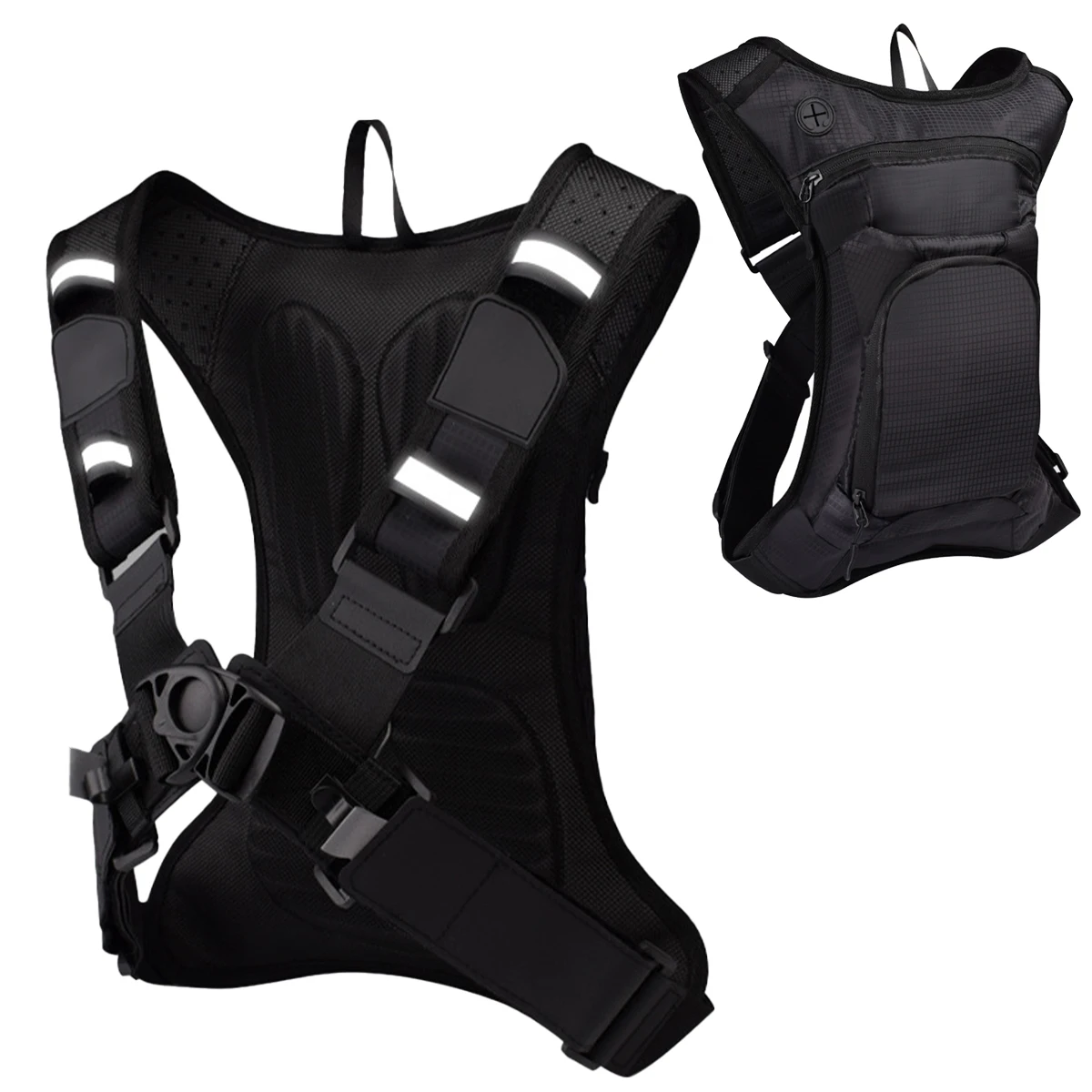 

New Outdoor Sport Cycling Backpack Multifunctional Motocross Water Backpack for Men and Women Reflective Mountain Run Water Bag