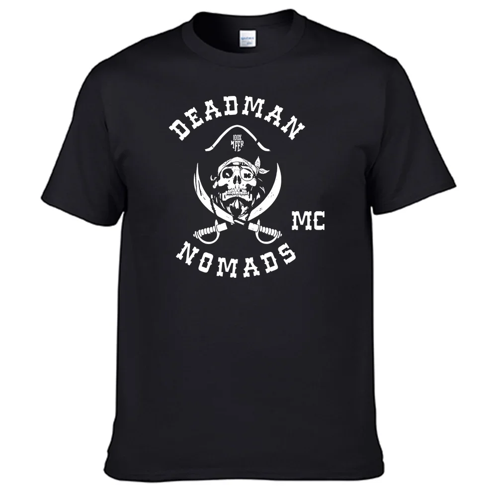 Nomads Mc Australia T Shirt 100% Cotton Men Shirt