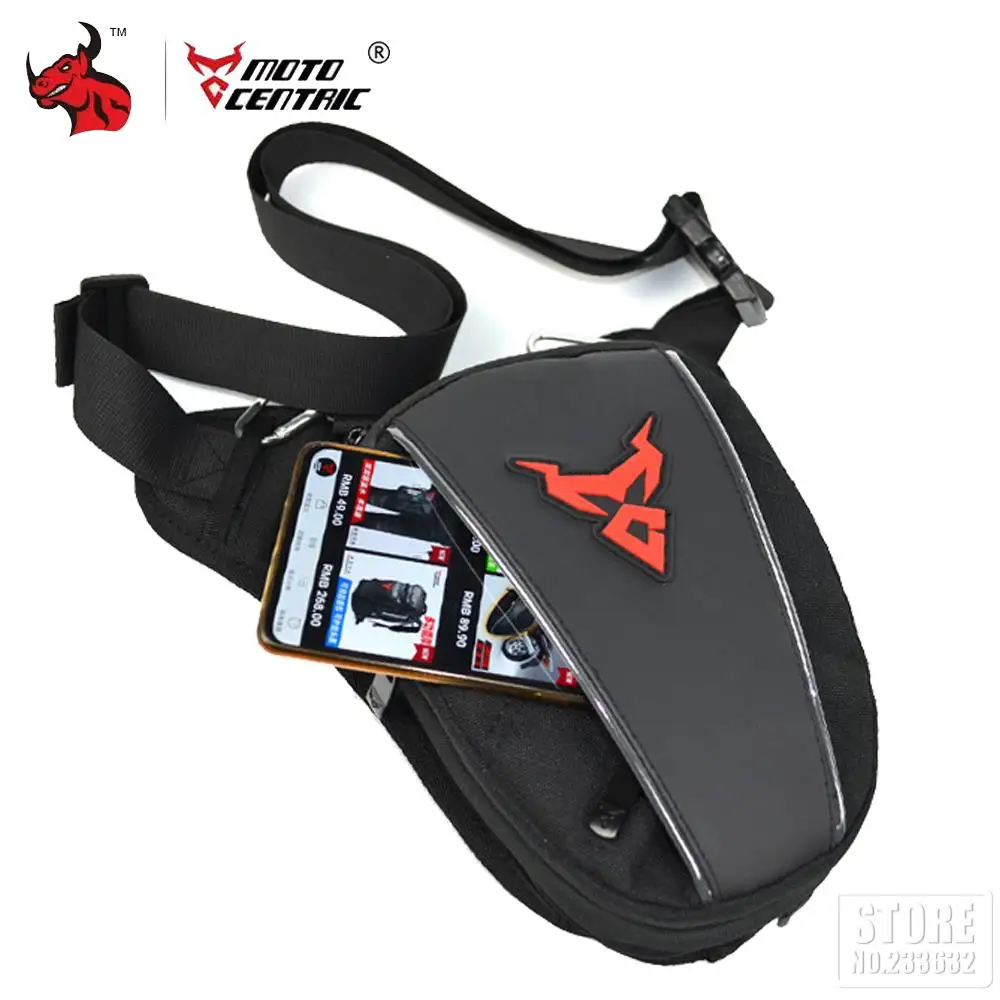 Motorcycle Drop Leg Bag Motorbike Waist Bag Sport Portable Reflective Waterproof Fanny Pack Bags Men Women Extendable Capacity