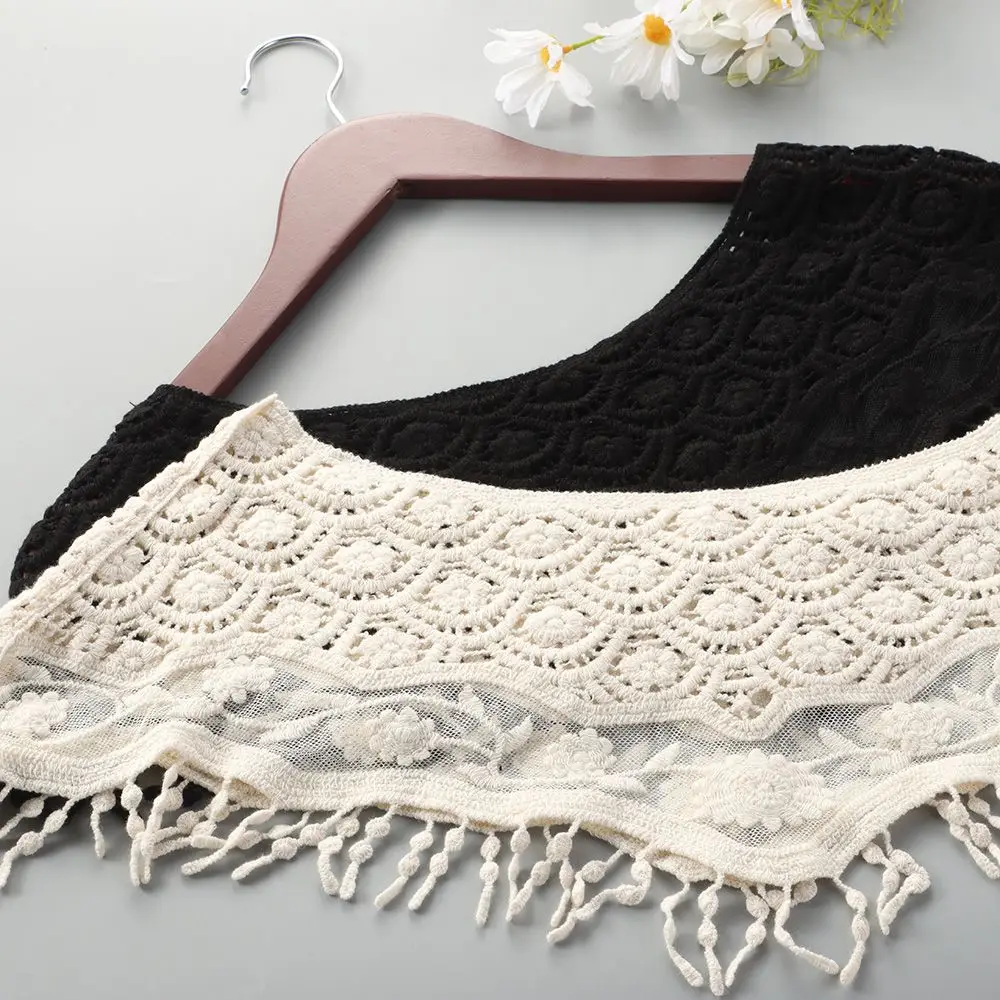 2022 New Fashion Tassel Lace Scarf Women Fashion Hollow Out hijab scarf Spring Summer Elegant Ladies Shawl poncho foulard femme