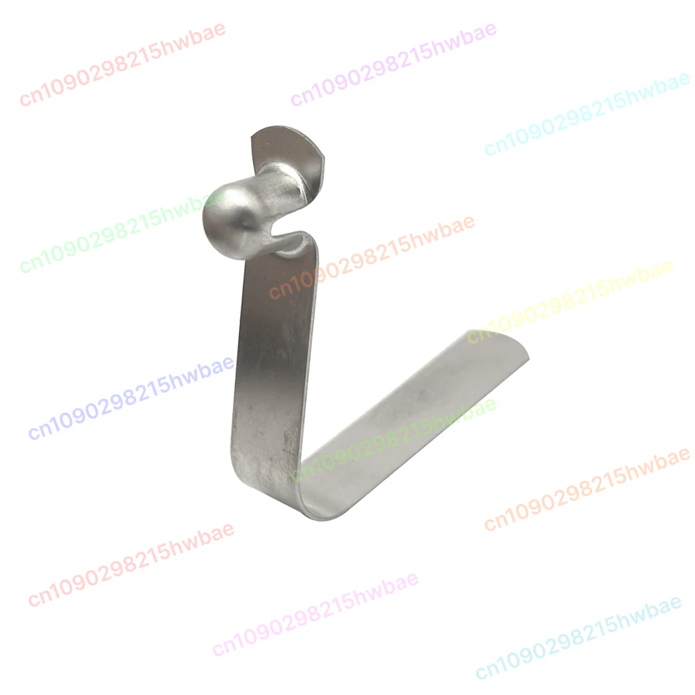 

3mm-10mm Spring Leaf Telescopic Tube V-shaped Positioning Shrapnel Solid Marble Hollow Single Head Riveting Spring Buckle