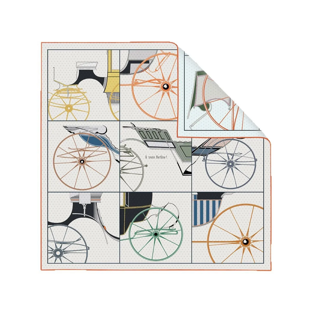 Sciarpa di seta arrotolata a mano con punteruolo a spalla Modello inclinato Primavera Nuova sciarpa quadrata multifunzionale Faionable da donna