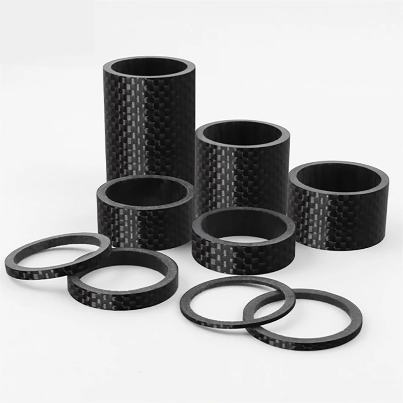 Bicycle Carbon Fiber Gasket, Front Fork Bowl Assembly, Upright Carbon Fiber Gasket, High Washer, Bicycle Accessories