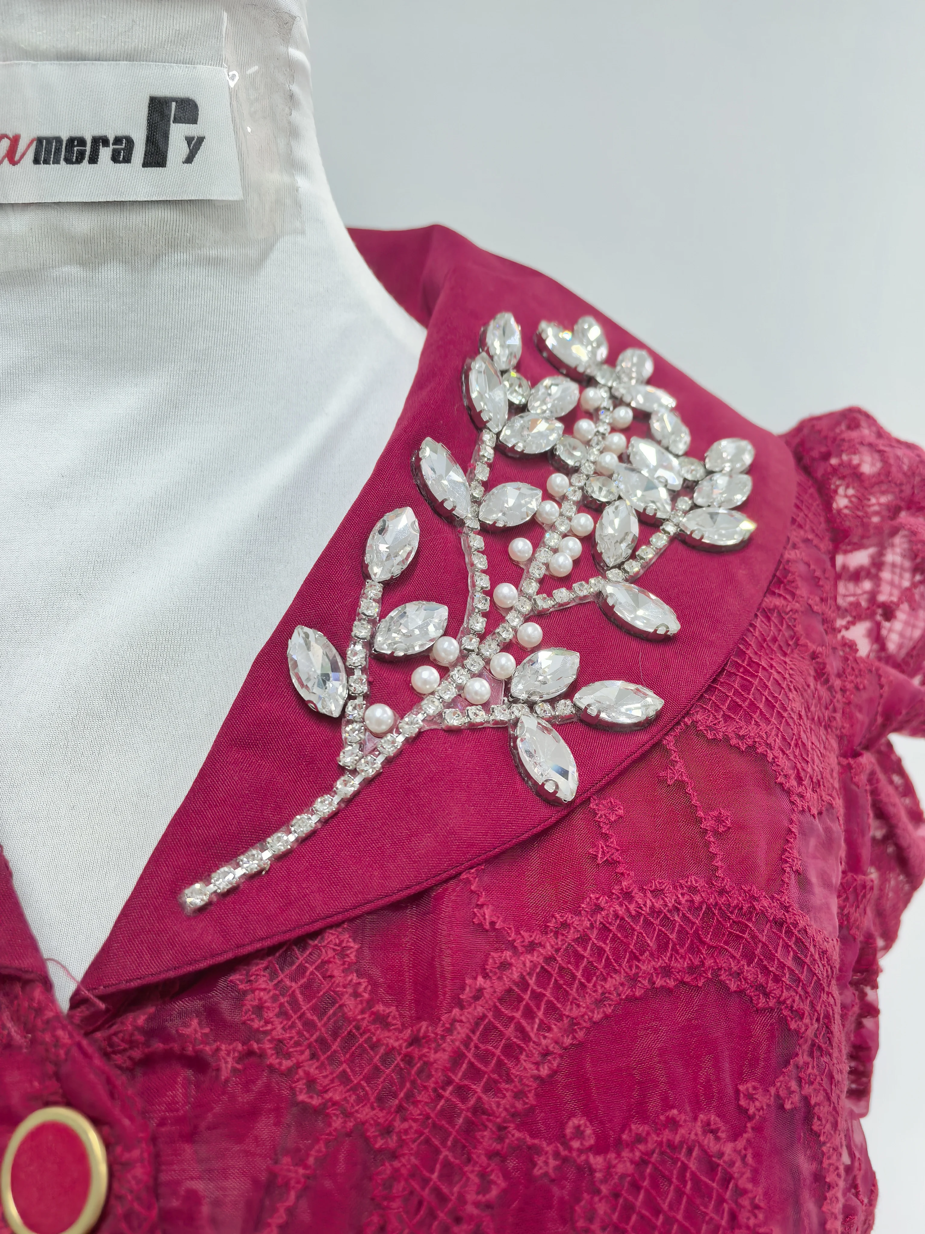 Rhainstone Kristal Herfst Borduren Formele Avondjurken Vrouwen Lange Mouw Maxi Kanten Jurk Party Gehaakte Hol Vestidos