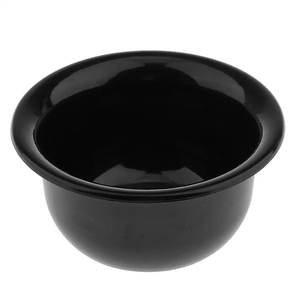 Подставка для помазчика для бритья из нержавеющей стали с акриловой чашей, кружка для