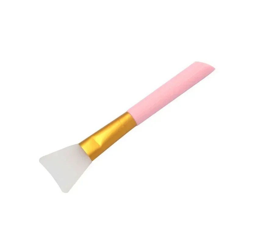Brocha de maquillaje, 5 colores, 1 pieza, brocha de gel de sílice de barro de máscara suave, herramienta de maquillaje facial, exfoliante de contorno natural 3D, cuidado profesional de la piel