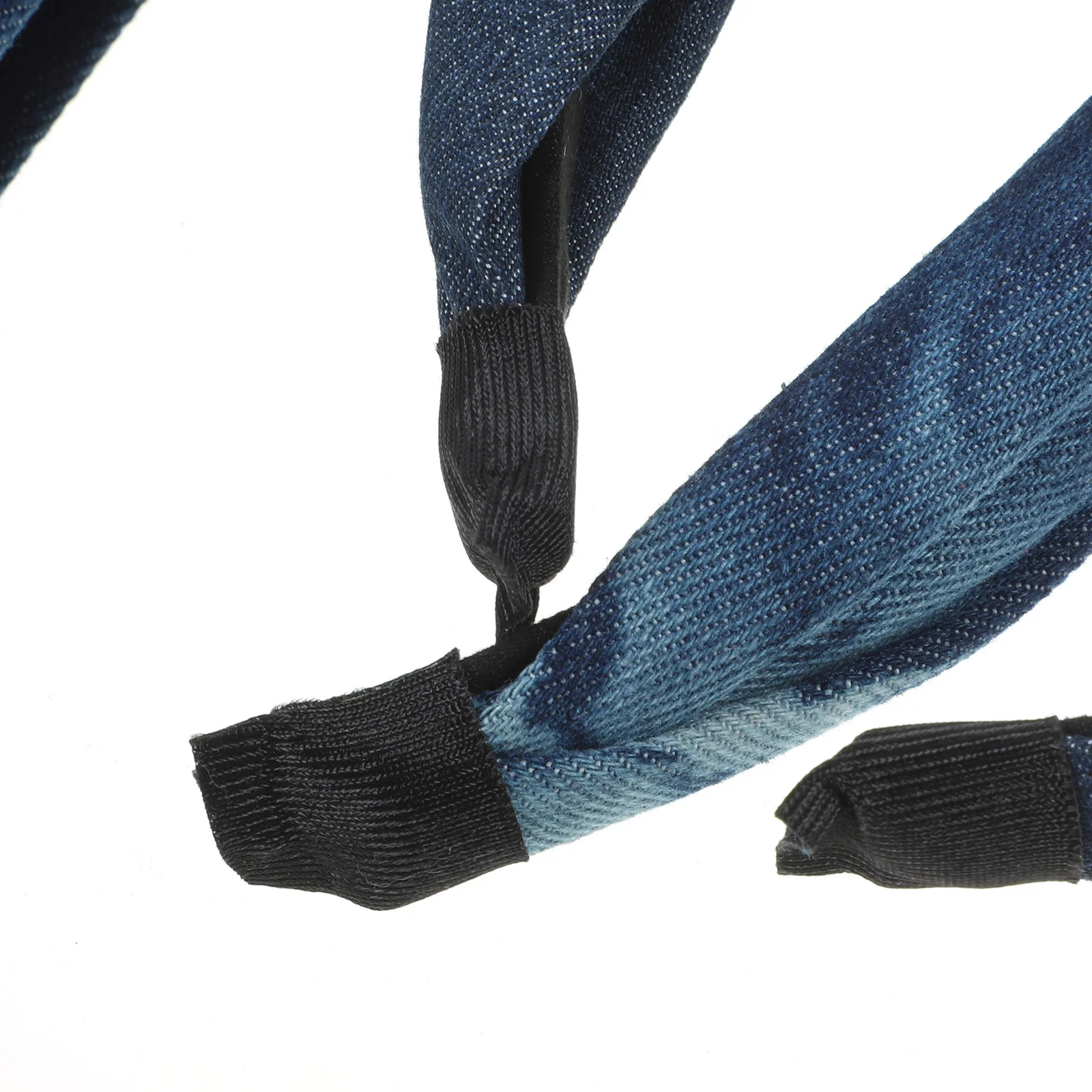 

4Pcs Denim Headbands Women Knotted Classic Fashion Accessories Hairbands Outdoor Makeup Headband Stylish Gifts