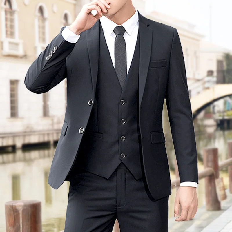 

V1705-Men's business suit, suitable for small figures