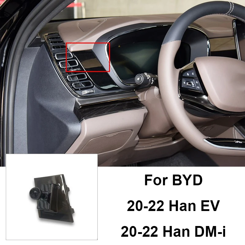 Soporte especial para teléfono móvil para coche, Base para BYD S6 S7 Song Tang Han Yuan Dolphin Destroyer 05 Tang dm-i Han EV dm-i, accesorios para coche