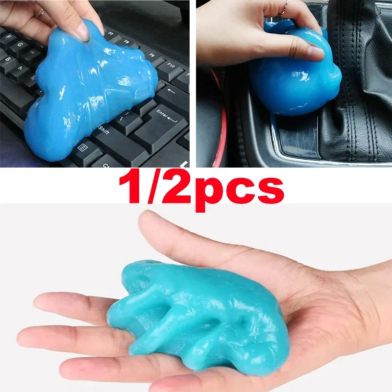 

Car Wash Interior Cleaning Gel Slime Multifunctional Popular Magic Dust Remover Glue Keyboard Dirt Auto Cleaning Gels Tools