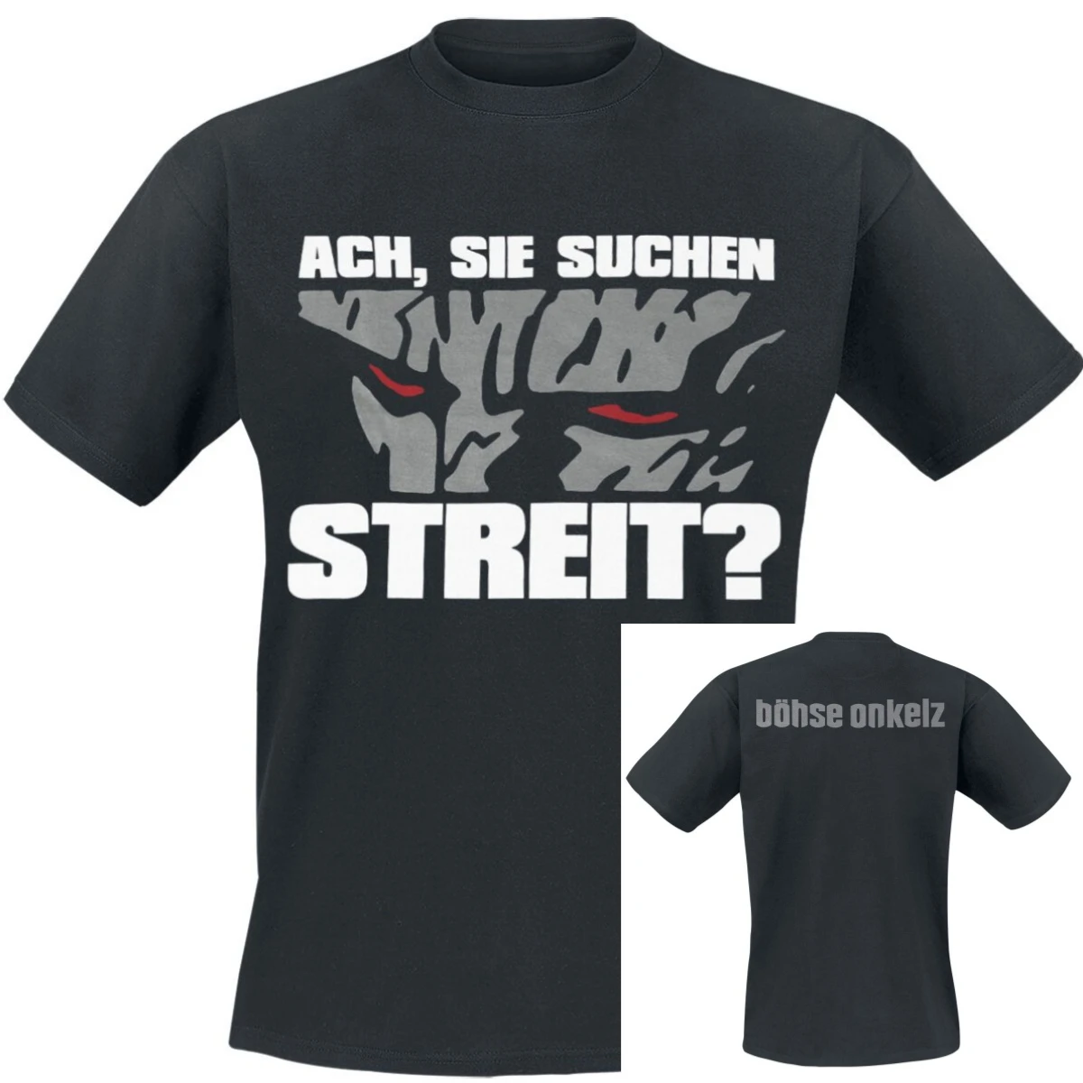 Sommer Hot Böhse Onkelz Grafik Baumwoll-T-Shirt Unisex Sommer Kurzarm Mode Marken-T-Shirt Luxus Casual Vintage Tees