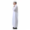 116451-ec1b6b.jpg Men's Saudi Arabic Stand Collar Long Sleeve Robe Ramadan Muslim Robe Middle East Islamic Clothing