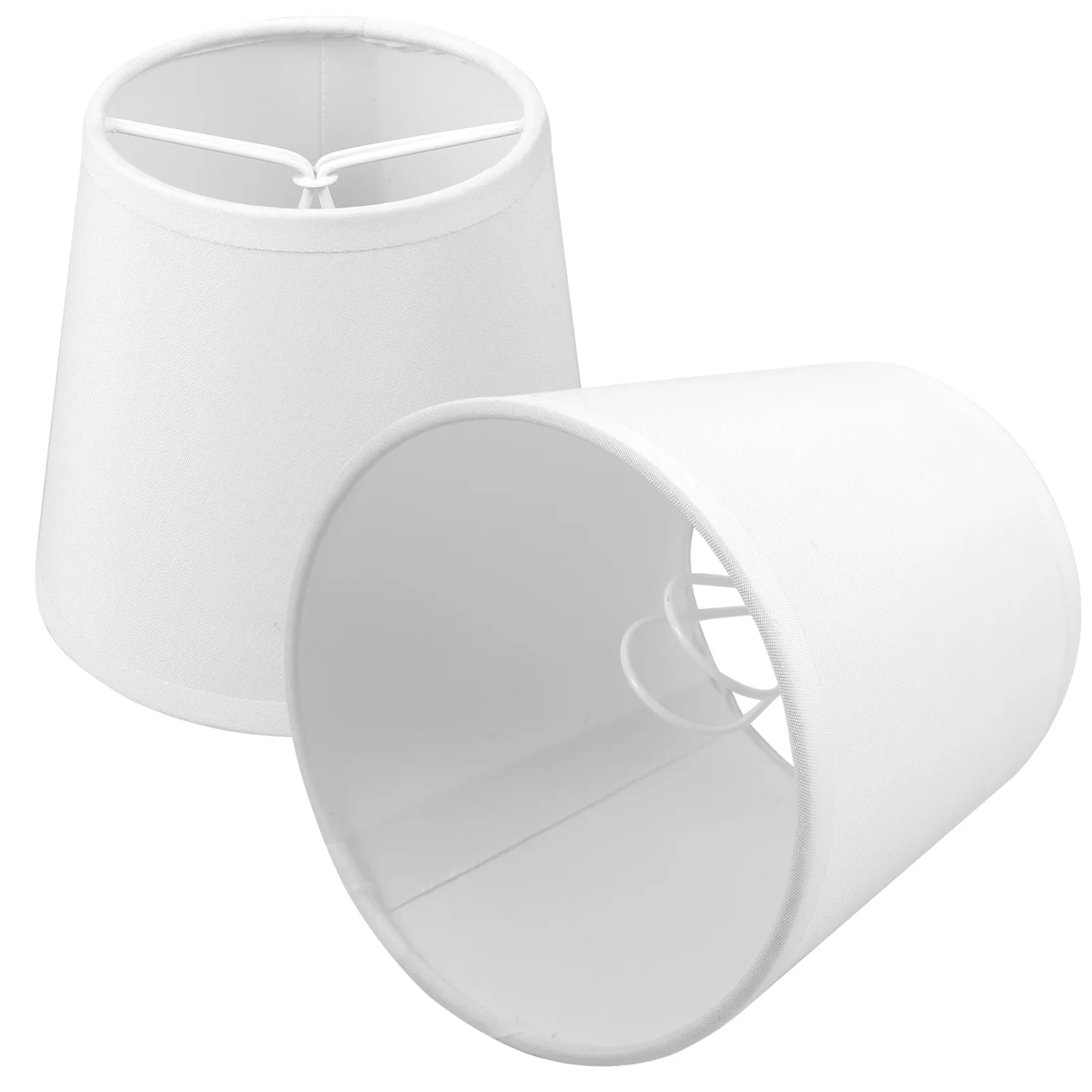 

2pcs Fabric Lamp Shade Replacement For Table Lamp Floor Light Farmhouse Style Soften Lighting Decorative Desk Lampshade