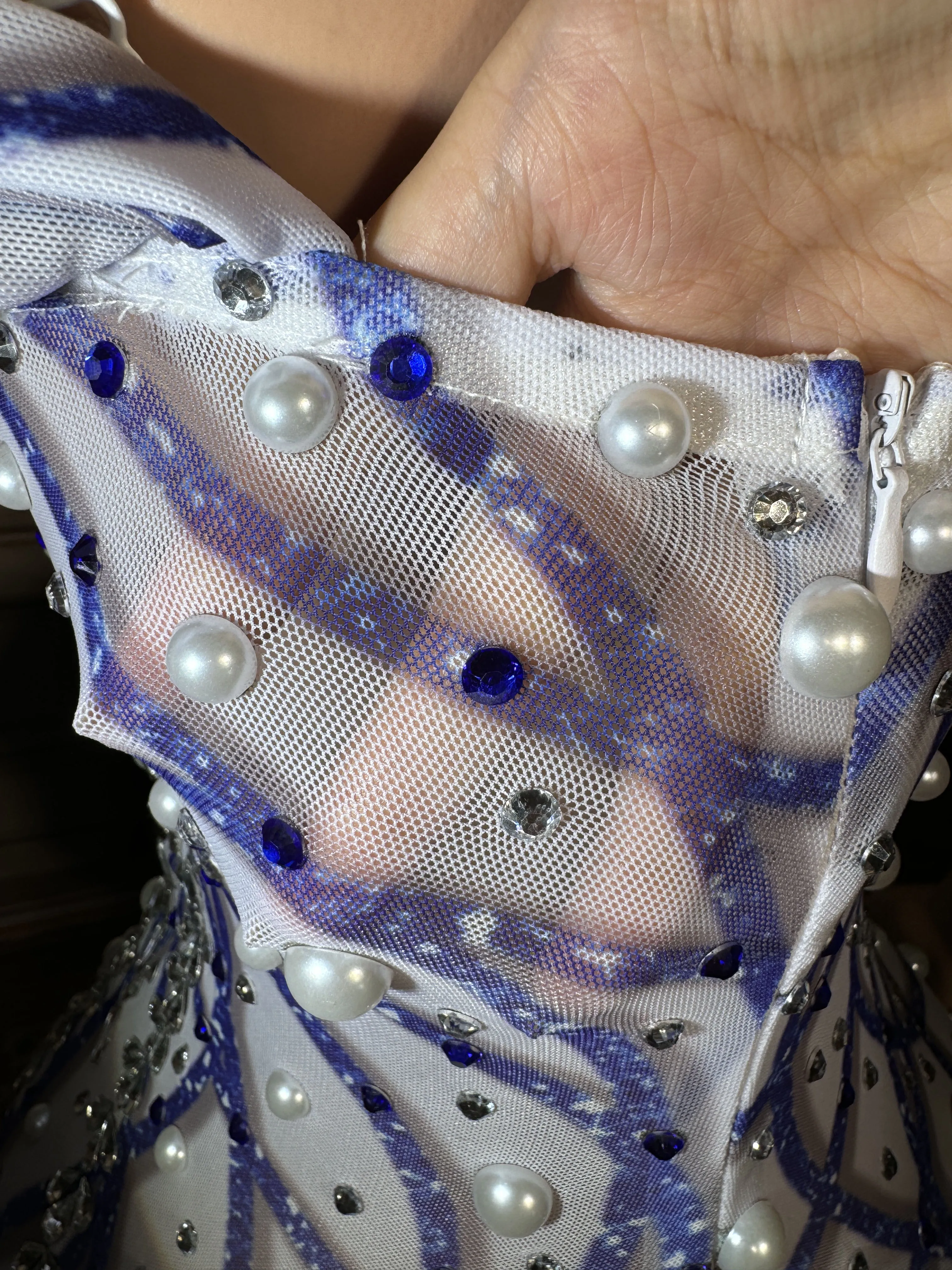 ZD luxe brillant strass évidé longue robe femmes célébrité soirée défilé bal scène Photo n chanteur scène tenue